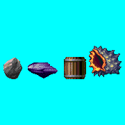 ecco 2 objects and obstacles