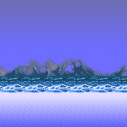 dark sea level map background