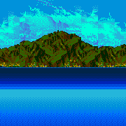 aqua maze level map background