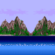 shark sea level map background