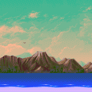 jurassic beach level map background