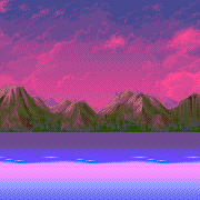 origin beach level map background