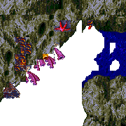 the lagoon level map foreground