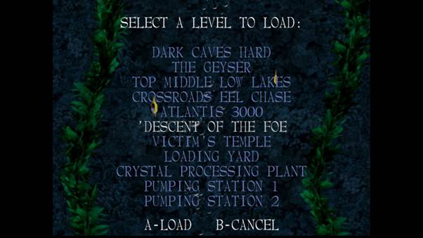 ecco level select