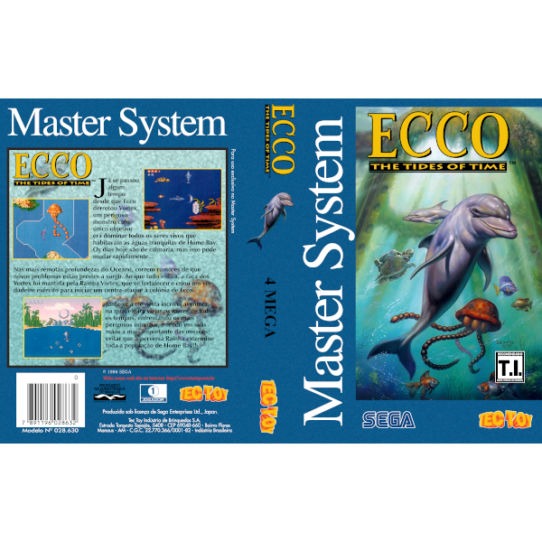 ecco 2 master system cover remastered